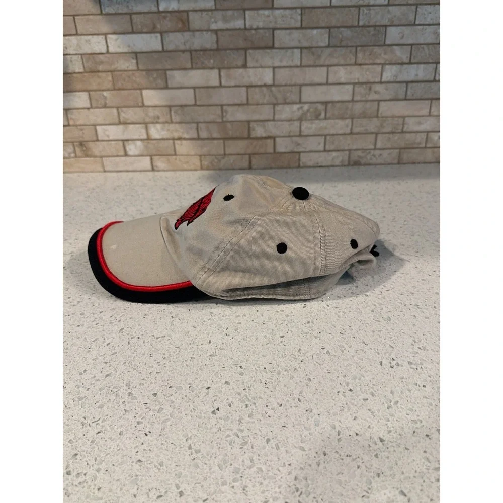 Universal Studios Khaki Beige Red Black Hat Adjustable‎ b21
